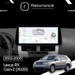 Магнітола Lexus RX Gen-2 (XU30) (2003-2009) DUDU 6 12.3" 2K QLED, 8/128, 360 (Style C) - Зображення 8