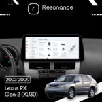 Магнітола Lexus RX Gen-2 (XU30) (2003-2009) DUDU 6 12.3" 2K QLED, 8/128, 360 (Style C) - Зображення 9