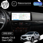 Магнітола Mazda CX-5 Gen-1 (KE) (2012-2015) [High] DUDU 6 12.3" 2K QLED, 8/128, 360 (Style C)