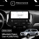 Магнітола Mitsubishi Pajero Gen-4 (V80/V90) (2006-2021) DUDU 6 12.3" 2K QLED, 8/128, 360 (Style C) - Зображення 6