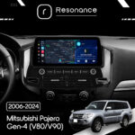Магнітола Mitsubishi Pajero Gen-4 (V80/V90) (2006-2021) DUDU 6 12.3" 2K QLED, 8/128, 360 (Style C) - Зображення 7