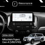 Магнітола Mitsubishi Pajero Gen-4 (V80/V90) (2006-2021) DUDU 6 12.3" 2K QLED, 8/128, 360 (Style C) - Зображення 8