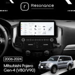 Магнітола Mitsubishi Pajero Gen-4 (V80/V90) (2006-2021) DUDU 6 12.3" 2K QLED, 8/128, 360 (Style C) - Зображення 9