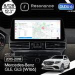 Магнітола Mercedes-Benz GLE/GLS-Class (W166/X166) (2015-2019) [NTG 5.0] DUDU 6 12.3" 2K QLED, 8/128, 360 (Style C)