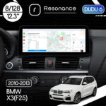 Магнітола BMW X3 (F25) (2010-2013) [CIC] DUDU 6 12.3" 2K QLED, 8/128, 360 (Style C)