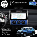 Магнітола Toyota FJ Cruiser (2006-2022) DUDU 6 12.3" 2K QLED, 8/128, 360 (Style C)