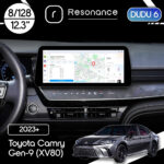 Магнітола Toyota Camry 9 (XV80) (2023+) [Mid] DUDU 6 12.3" 2K QLED, 8/128, 360 (Style C)