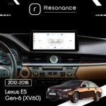 Магнітола Lexus ES Gen-6 (XV60) (2012-2018) [Low] DUDU 6 12.3" 2K QLED, 8/128, 360 (Style C) - Зображення 6