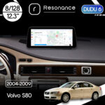 Магнітола Volvo S80 (2006-2012) DUDU 6 12.3" 2K QLED, 8/128, 360 (Style C)