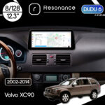 Магнітола Volvo XC90 (2002-2014) DUDU 6 12.3" 2K QLED, 8/128, 360 (Style C)