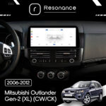 Магнітола Mitsubishi Outlander Gen-2 (XL) (CW/CK) (2006-2012) DUDU 6 12.3" 2K QLED, 8/128, 360 (Style C) - Зображення 6