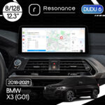 Магнітола BMW X3 (G01) (2018-2019) [NBT EVO, Low] DUDU 6 12.3" 2K QLED, 8/128, 360 (Style C)