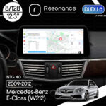 Магнітола Mercedes-Benz E-Class (W212) (2009-2011) [NTG 4.0] DUDU 6 12.3" 2K QLED, 8/128, 360 (Style C)