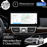 Магнітола Mercedes-Benz E-Class (W212) (2012-2014) [NTG 4.5] DUDU 6 12.3" 2K QLED, 8/128, 360 (Style C)