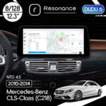 Магнітола Mercedes-Benz CLS-Class (C218) (2010-2014) [NTG 4.5] DUDU 6 12.3" 2K QLED, 8/128, 360 (Style C)