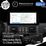 Магнітола Mercedes-Benz G-Class (W463) (1990-2012) [NTG 2.5, 4.0] DUDU 6 12.3" 2K QLED, 8/128, 360 (Style C)