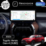 Магнітола Toyota Venza 4 (XU80) (2023+) DUDU 7 12.3" 2K QLED, 6/64, 360 (Style A)