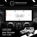 Магнітола Jeep Wrangler 3 (JK) (2007-2018) DUDU 7 12.3" 2K QLED, 6/64, 360 (Style A) - Зображення 6