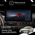 Магнітола Honda Civic Gen-8 (FK/FN/FD) (2005-2011) DUDU 7 12.3" 2K QLED, 12/256, 360 (Style A) - Зображення 5