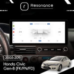 Магнітола Honda Civic Gen-8 (FK/FN/FD) (2005-2011) DUDU 7 12.3" 2K QLED, 12/256, 360 (Style A) - Зображення 6