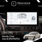 Магнітола Honda Civic Gen-8 (FK/FN/FD) (2005-2011) DUDU 7 12.3" 2K QLED, 12/256, 360 (Style A) - Зображення 8