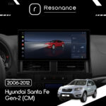 Магнітола Hyundai Santa Fe Gen-2 (CM) (2006-2012) DUDU 7 12.3" 2K QLED, 12/256, 360 (Style A) - Зображення 5