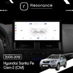 Магнітола Hyundai Santa Fe Gen-2 (CM) (2006-2012) DUDU 7 12.3" 2K QLED, 12/256, 360 (Style A) - Зображення 6