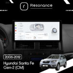 Магнітола Hyundai Santa Fe Gen-2 (CM) (2006-2012) DUDU 7 12.3" 2K QLED, 12/256, 360 (Style A) - Зображення 8
