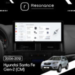 Магнітола Hyundai Santa Fe Gen-2 (CM) (2006-2012) DUDU 7 12.3" 2K QLED, 12/256, 360 (Style A) - Зображення 9