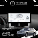 Магнітола Lexus RX Gen-2 (XU30) (2003-2009) DUDU 7 12.3" 2K QLED, 12/256, 360 (Style A) - Зображення 8