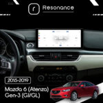 Магнітола Mazda 6 (Atenza) Gen-3 (GJ/GL) (2015-2017) [Low] DUDU 7 12.3" 2K QLED, 12/256, 360 (Style A) - Зображення 6