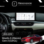 Магнітола Mazda 6 (Atenza) Gen-3 (GJ/GL) (2015-2017) [Low] DUDU 7 12.3" 2K QLED, 12/256, 360 (Style A) - Зображення 9