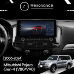 Магнітола Mitsubishi Pajero Gen-4 (V80/V90) (2006-2021) DUDU 7 12.3" 2K QLED, 12/256, 360 (Style A) - Зображення 5