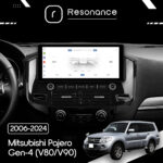 Магнітола Mitsubishi Pajero Gen-4 (V80/V90) (2006-2021) DUDU 7 12.3" 2K QLED, 12/256, 360 (Style A) - Зображення 6