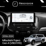 Магнітола Mitsubishi Pajero Gen-4 (V80/V90) (2006-2021) DUDU 7 12.3" 2K QLED, 12/256, 360 (Style A) - Зображення 8