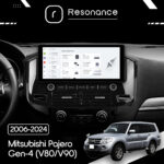 Магнітола Mitsubishi Pajero Gen-4 (V80/V90) (2006-2021) DUDU 7 12.3" 2K QLED, 12/256, 360 (Style A) - Зображення 9