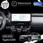 Магнітола Toyota bZ4X (2022-2025) DUDU 7 12.3" 2K QLED, 6/64, 360 (Style A)