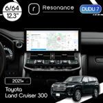 Магнітола Toyota Land Cruiser 300 (2021+) DUDU 7 12.3" 2K QLED, 6/64, 360 (Style A)