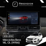 Магнітола Mercedes-Benz ML/GL-Class (W166/X166) (2011-2015) [NTG 4.0/4.5] DUDU 7 12.3" 2K QLED, 12/256, 360 (Style A) - Зображення 5