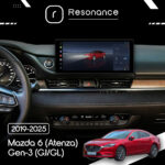 Магнітола Mazda 6 (Atenza) Gen-3 (GJ/GL) (2017-2025) DUDU 7 12.3" 2K QLED, 12/256, 360 (Style A) - Зображення 5