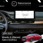 Магнітола Mazda 6 (Atenza) Gen-3 (GJ/GL) (2017-2025) DUDU 7 12.3" 2K QLED, 12/256, 360 (Style A) - Зображення 6