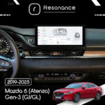 Магнітола Mazda 6 (Atenza) Gen-3 (GJ/GL) (2017-2025) DUDU 7 12.3" 2K QLED, 12/256, 360 (Style A) - Зображення 8