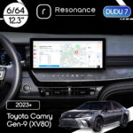 Магнітола Toyota Camry 9 (XV80) (2023+) [Low] DUDU 7 12.3" 2K QLED, 6/64, 360 (Style A)