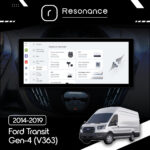 Магнітола Ford Transit Gen-4 (V363) (2014-2019) DUDU 7 12.3" 2K QLED, 12/256, 360 (Style A) - Зображення 9