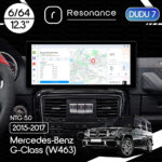 Магнітола Mercedes-Benz G-Class (W463) (2015-2018) [NTG 5.0] DUDU 7 12.3" 2K QLED, 6/64, 360 (Style A)