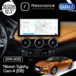 Магнітола Nissan Sylphy 4 (B18) (2019-2022) DUDU 7 12.3" 2K QLED, 12/256, 360 (Style A)