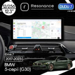 Магнітола BMW 5-Series (G30) (2017-2019) [NBT EVO, High] DUDU 7 12.3" 2K QLED, 12/256, 360 (Style A)