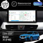 Магнітола BMW X1 (F48) (2019-2022) [NBT EVO] DUDU 7 12.3" 2K QLED, 6/64, 360 (Style A)