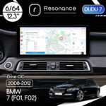 Магнітола BMW 7-Series (F01/F02) (2008-2012) [CIC] DUDU 7 12.3" 2K QLED, 6/64, 360 (Style A)