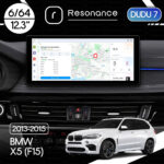 Магнітола BMW X5 (F15) (2013-2015) [NBT] DUDU 7 12.3" 2K QLED, 6/64, 360 (Style A)
